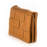 GF1078 GENUINE ITALIAN LEATHER CLUTCH AND CROSSBODY BAG + FREE STRAP